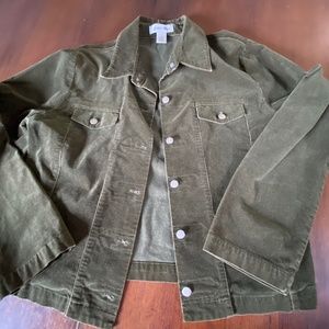 Cute Stretch Corduroy Jacket